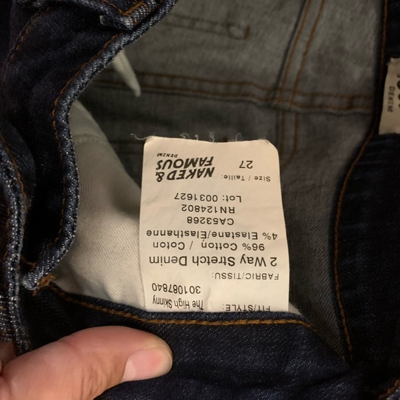 Naked and Famous Skinny Jeans - Picture 5 of 6